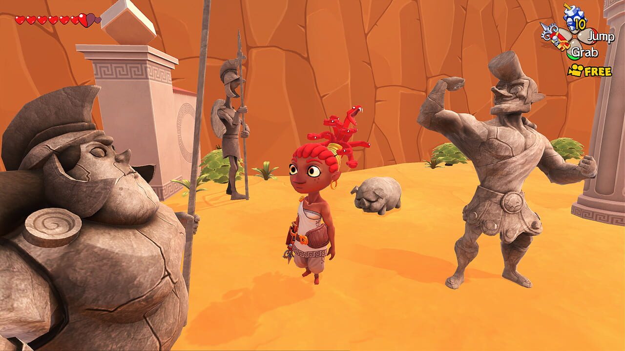 Screenshot for Molly Medusa: Queen of Spit