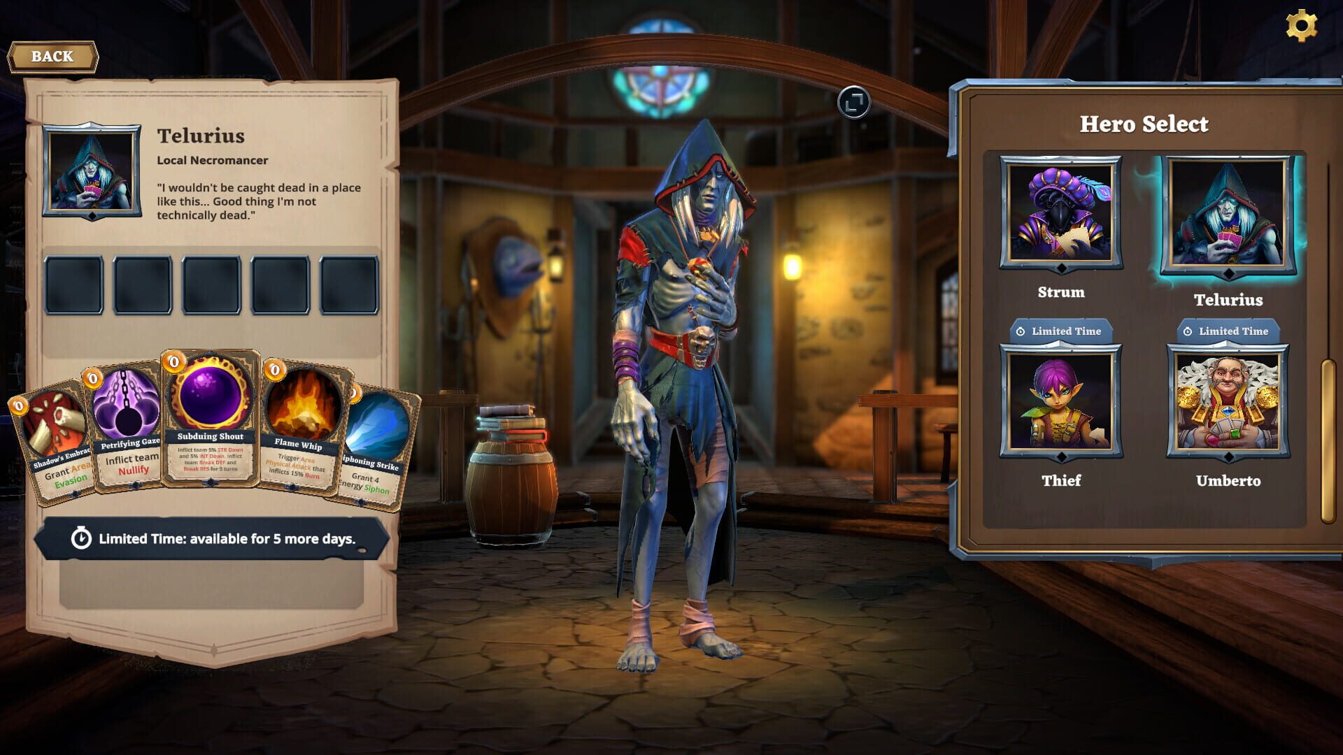 Screenshot for Legends Reborn: Age of Chance