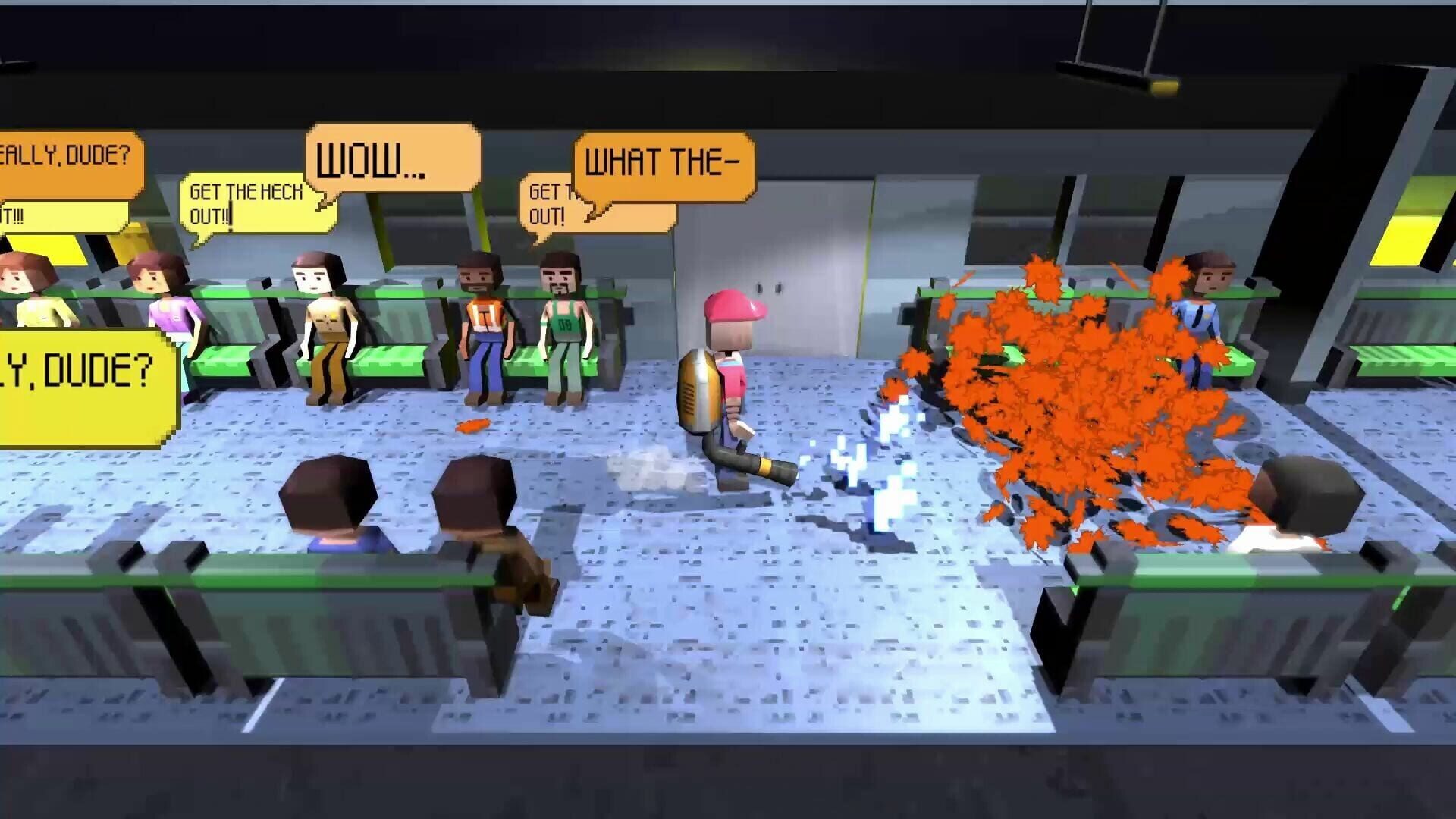 Screenshot for Leaf Blower Man: This Game Blows!