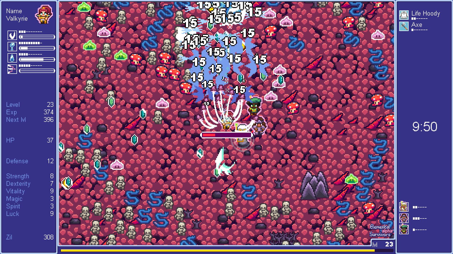 Screenshot for Elemental Survivors