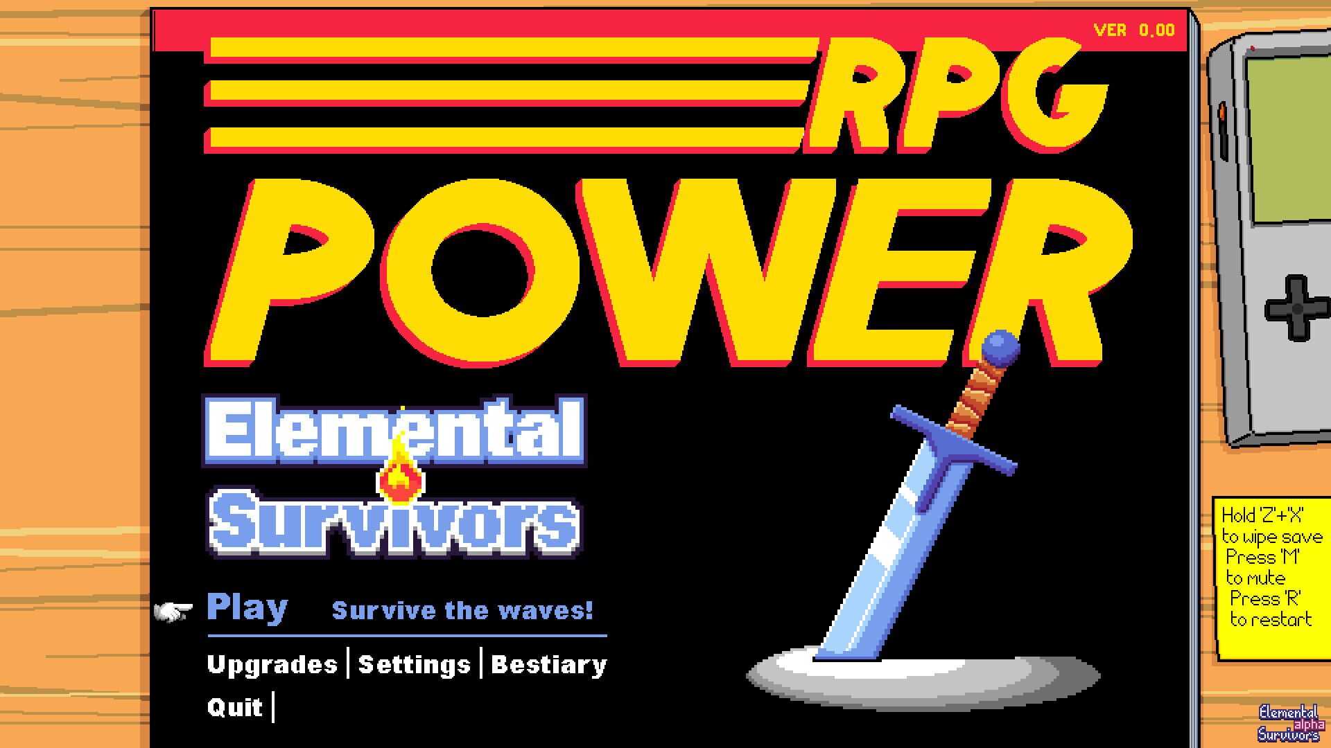 Screenshot for Elemental Survivors