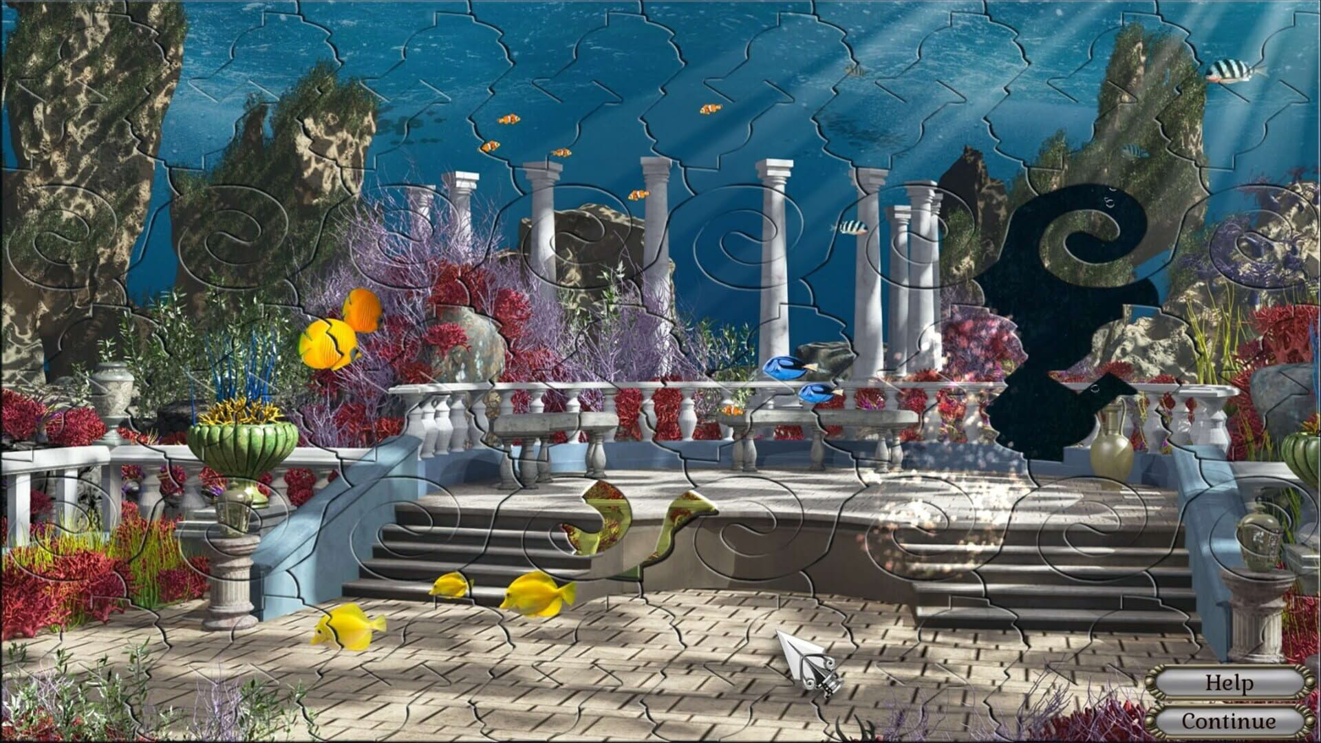 Screenshot for Jewel Match Aquascapes: Collector's Edition