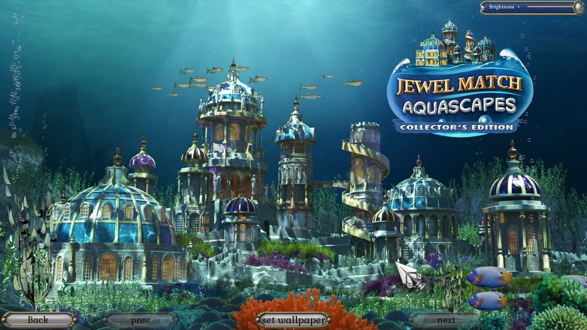 Screenshot for Jewel Match Aquascapes: Collector's Edition