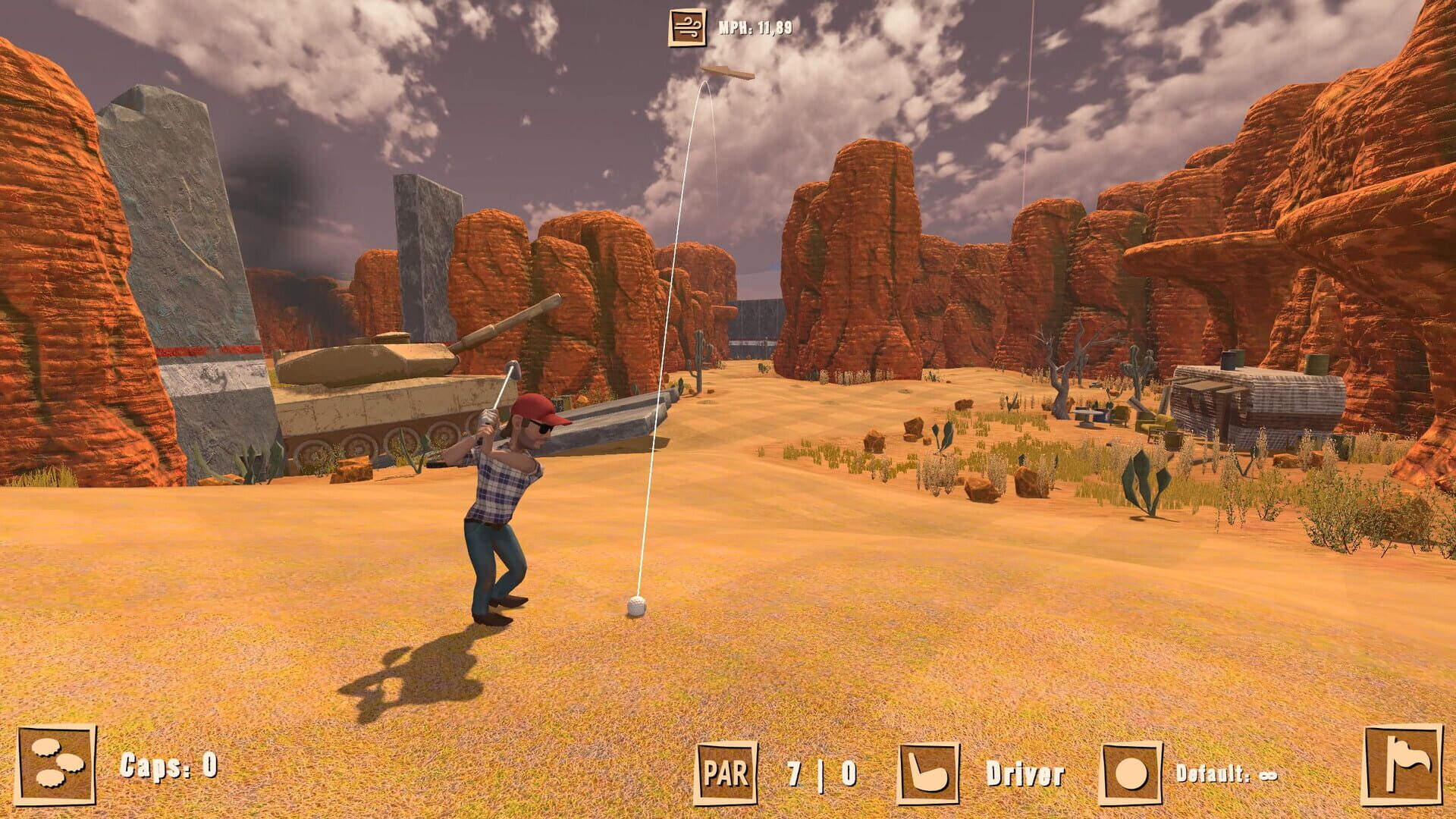 Screenshot for Golf vs. Zombies