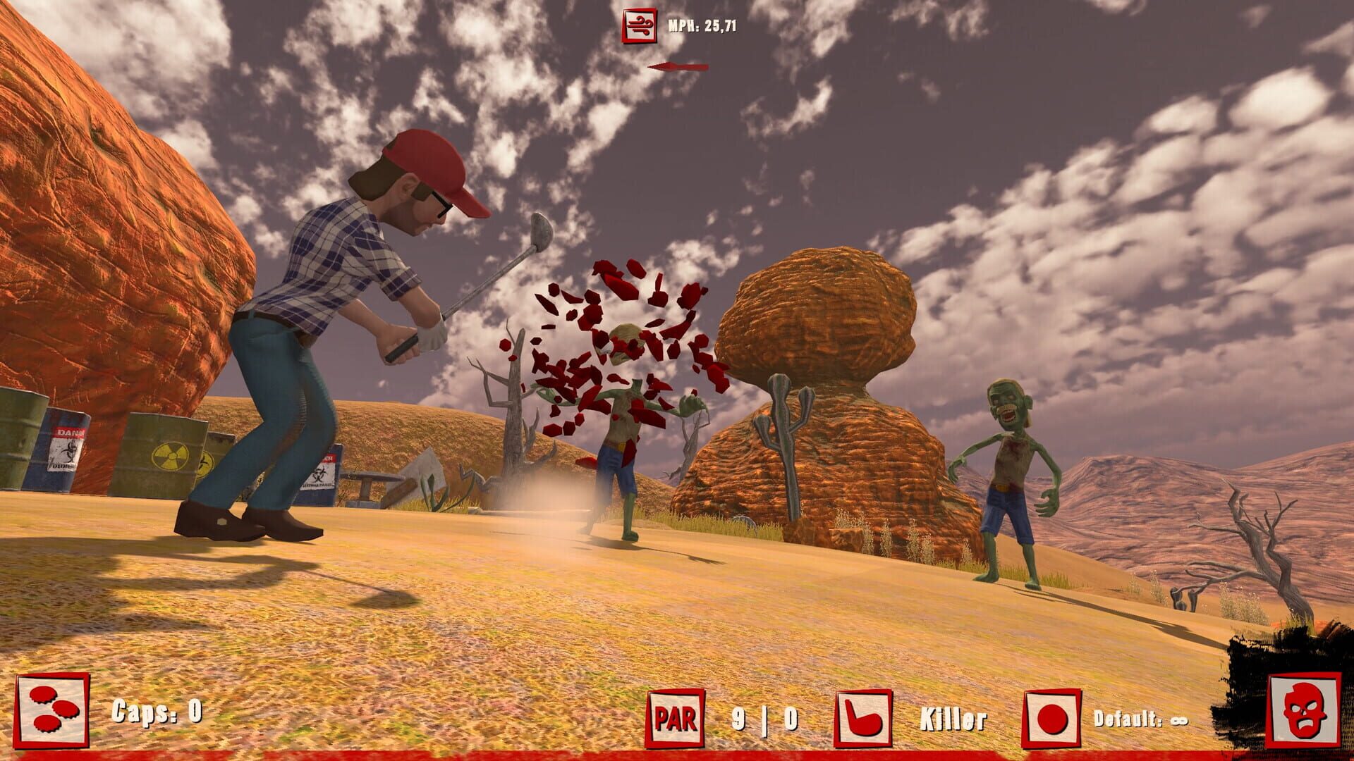 Screenshot for Golf vs. Zombies