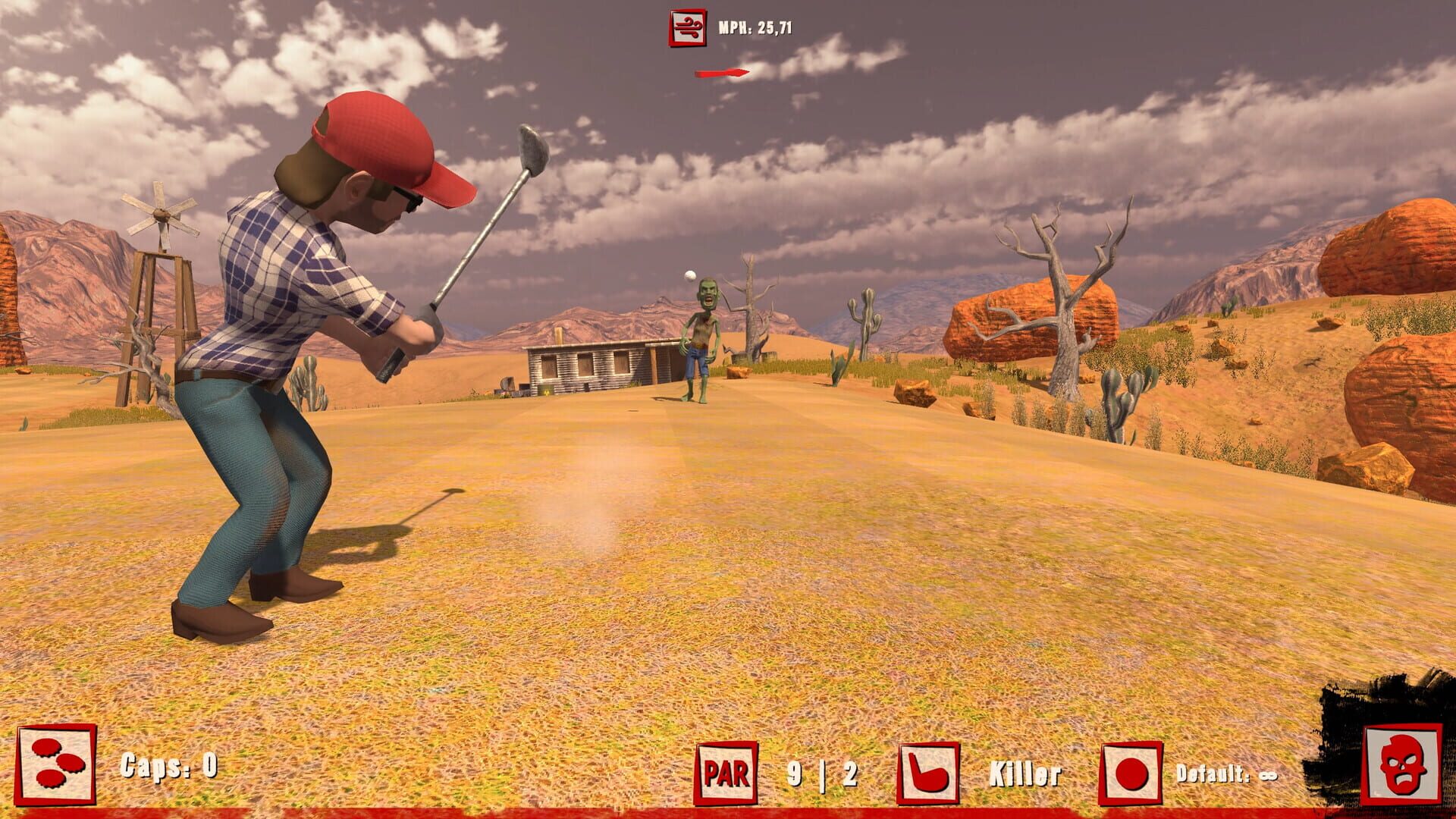 Screenshot for Golf vs. Zombies