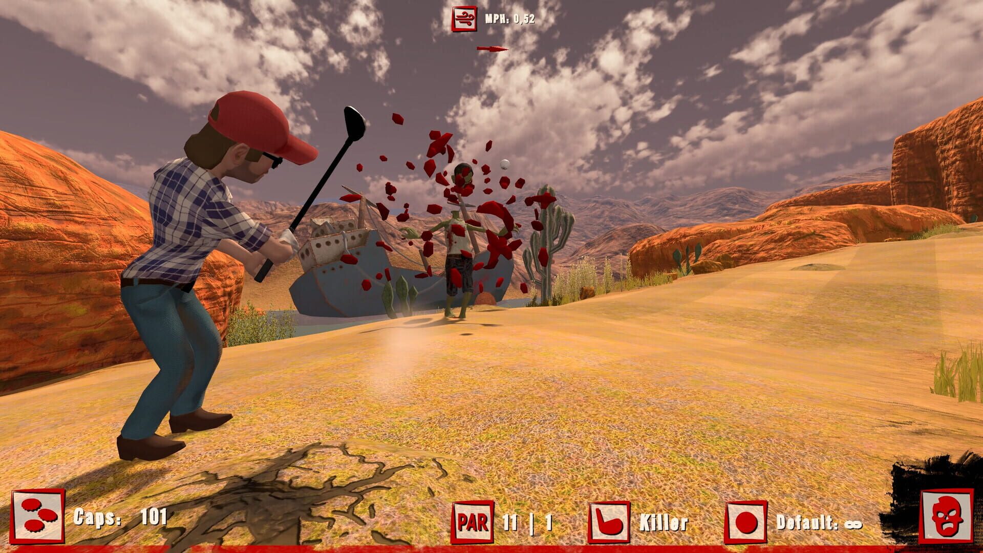 Screenshot for Golf vs. Zombies