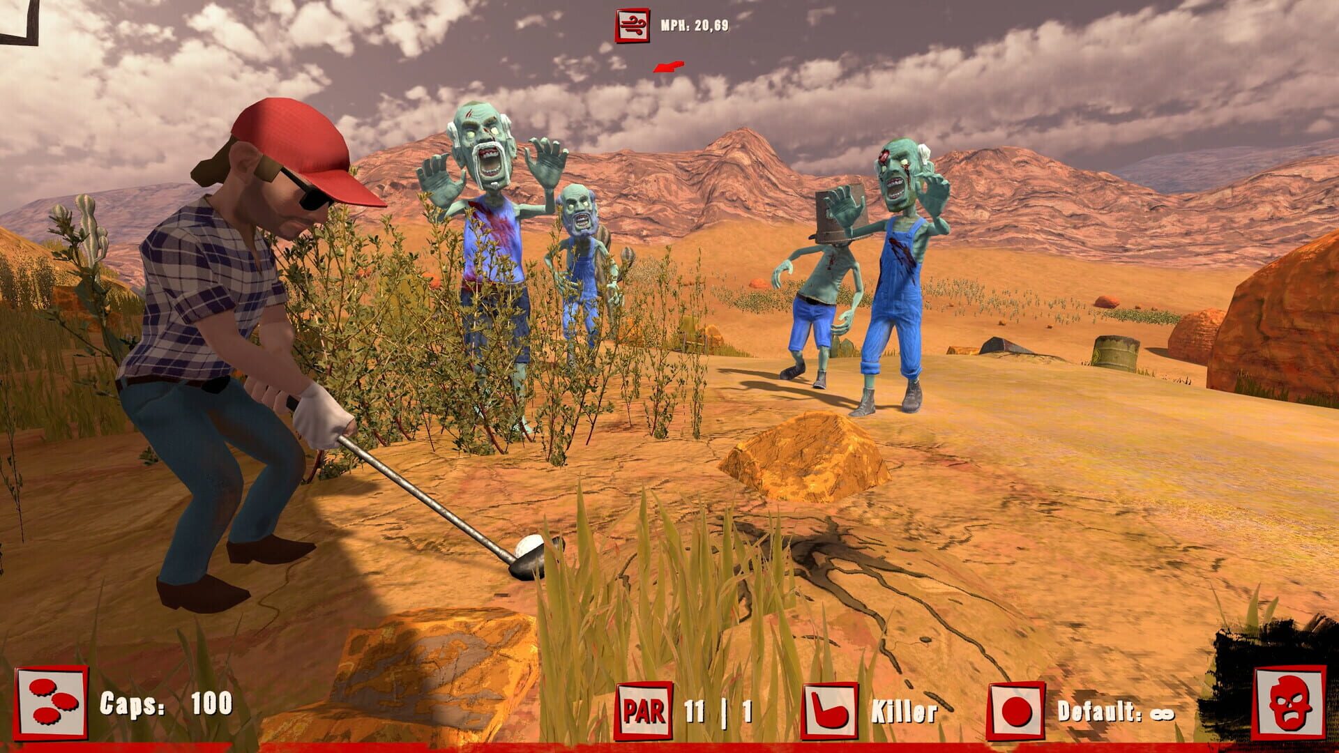 Screenshot for Golf vs. Zombies