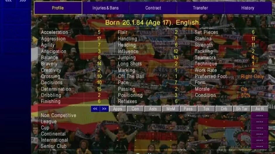 Screenshot for Championship Manager: Season 01/02