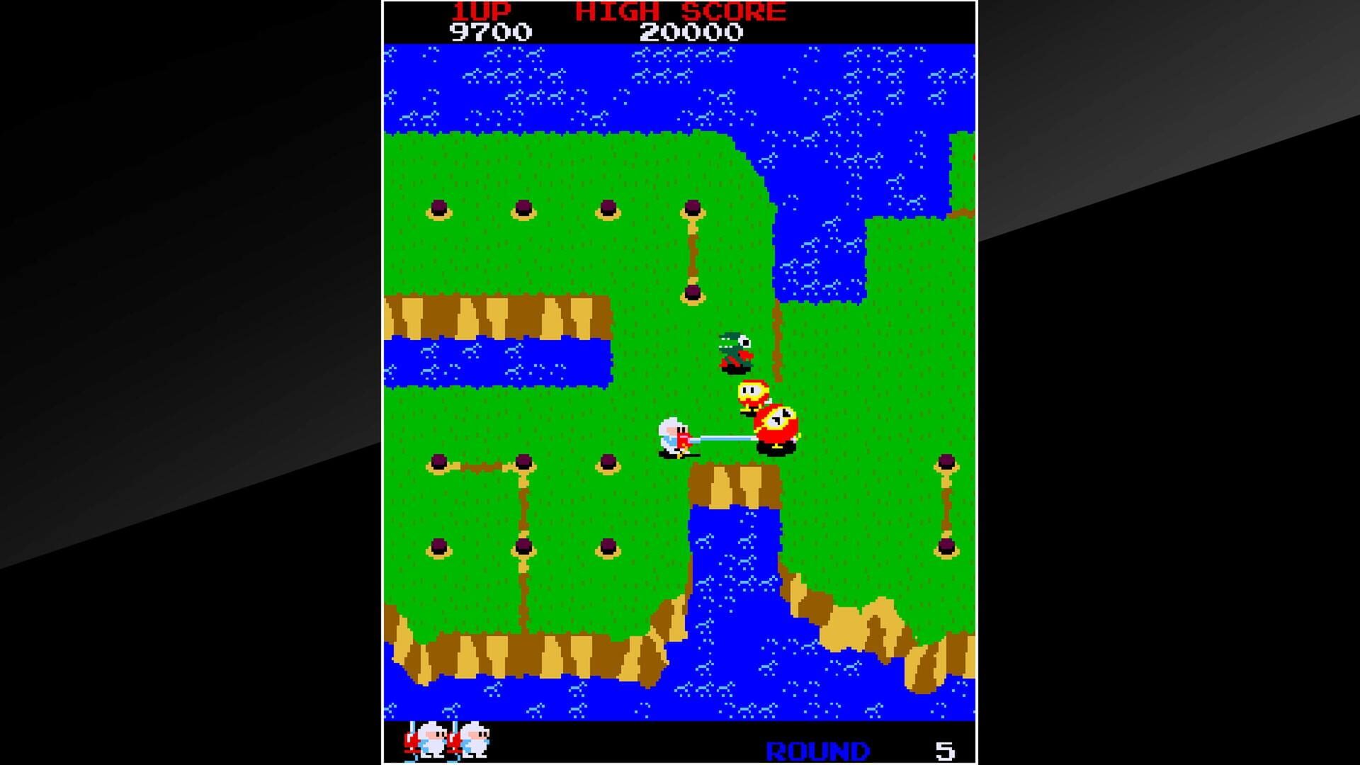 Screenshot for Arcade Archives: Dig Dug II