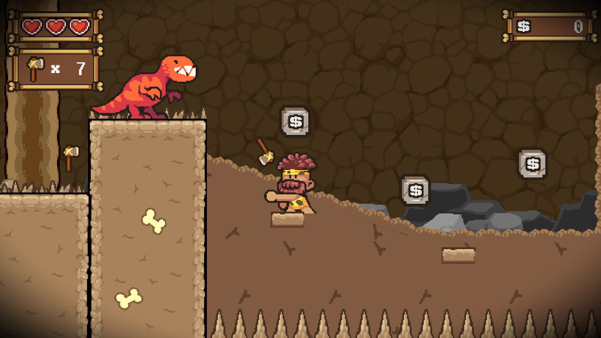 Screenshot for Caveman Ransom