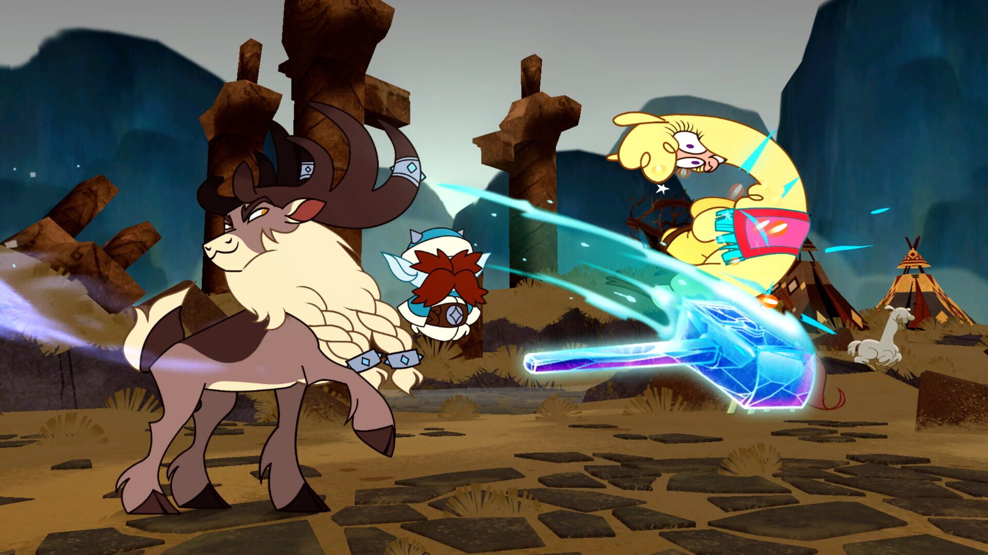 Screenshot for Them's Fightin' Herds: Stronghoof