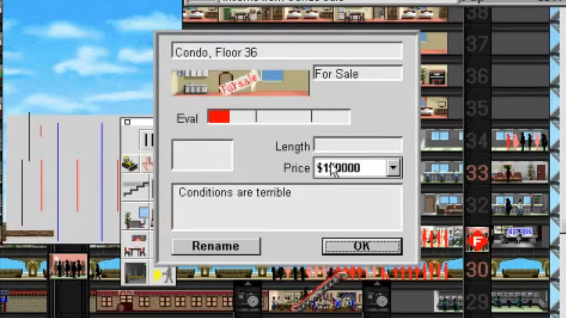 Screenshot for SimTower