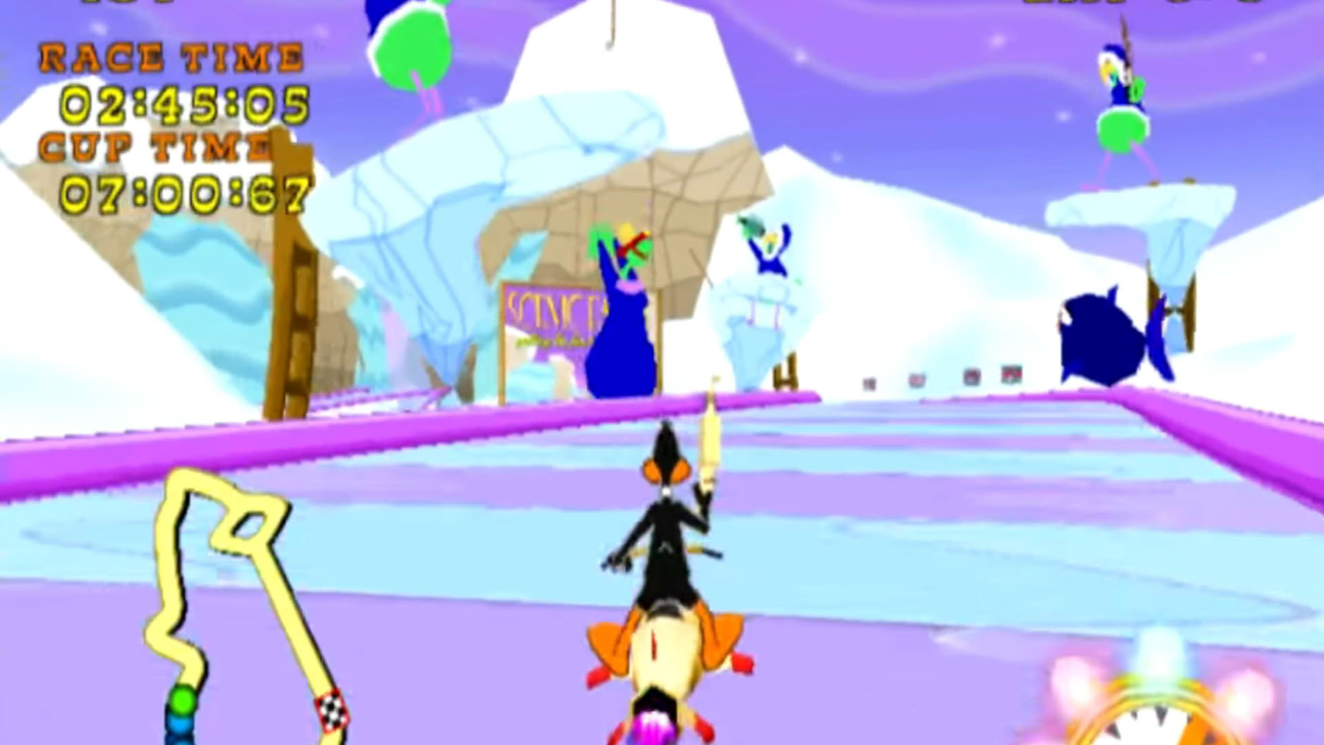 Screenshot for Looney Tunes: Space Race