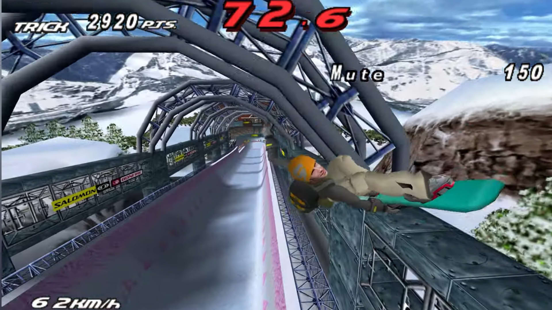 Screenshot for Rippin' Riders Snowboarding