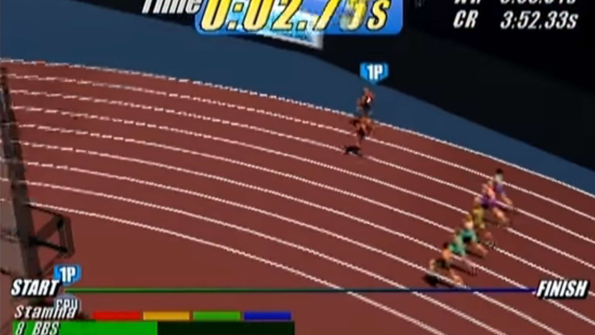 Screenshot for Virtua Athlete 2000