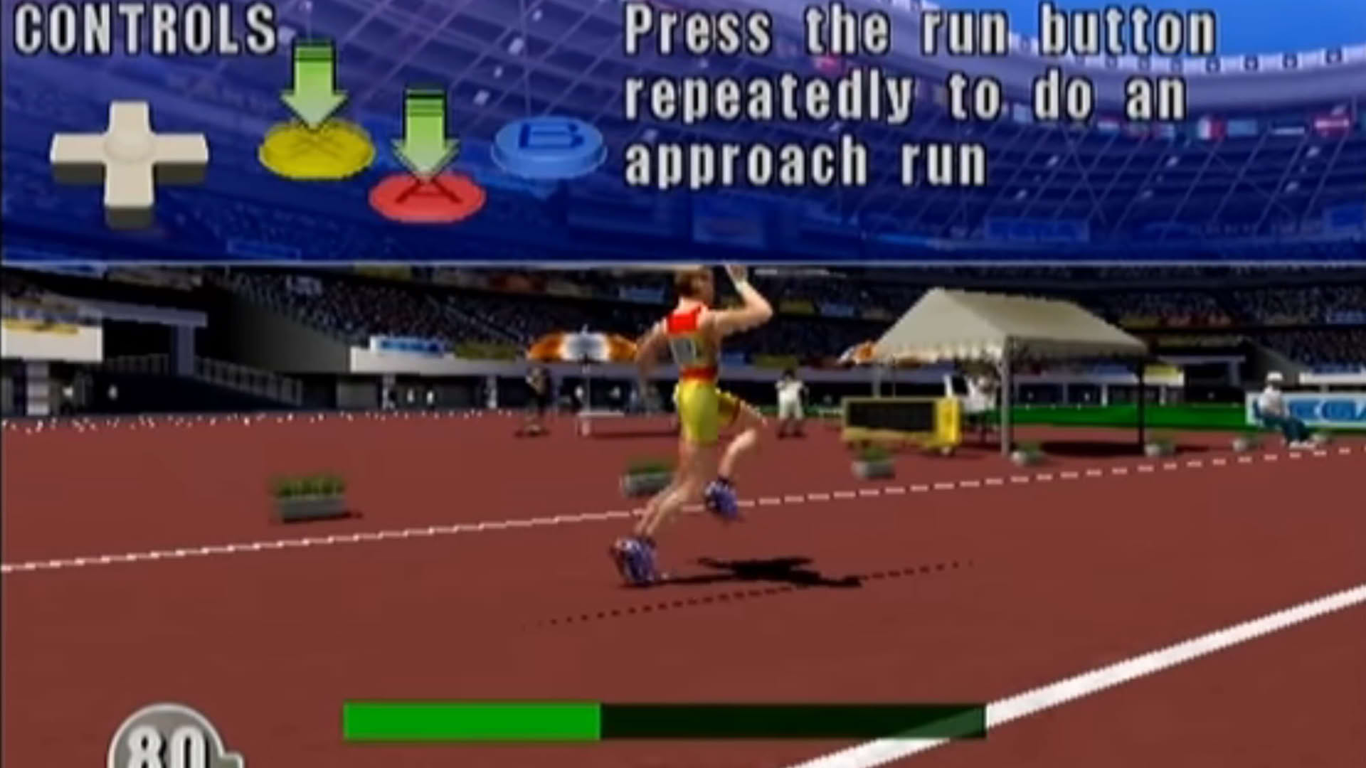 Screenshot for Virtua Athlete 2000