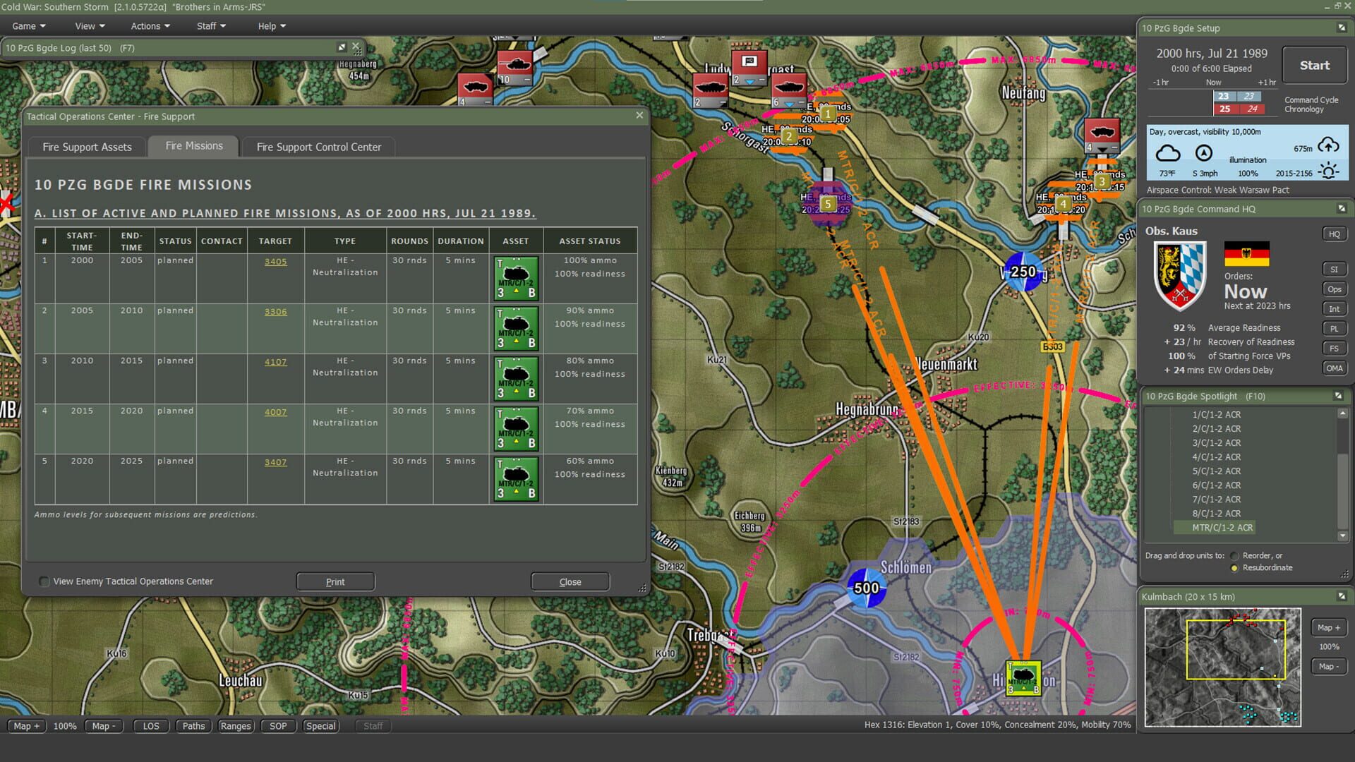 Screenshot for Flashpoint Campaigns: Southern Storm