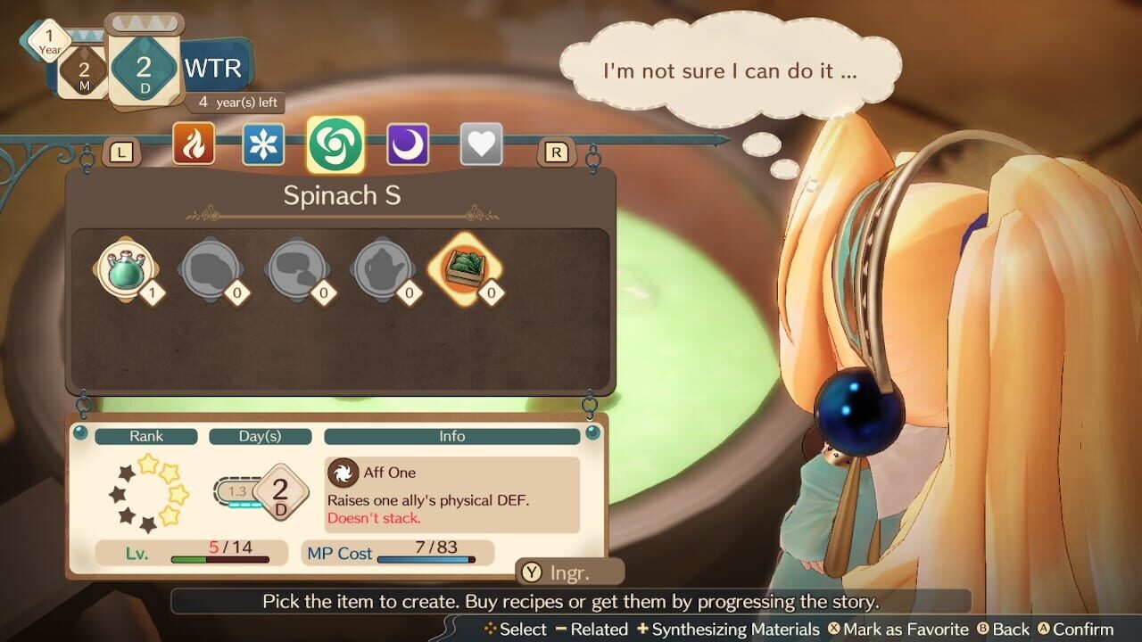 Screenshot for Atelier Marie Remake: The Alchemist of Salburg