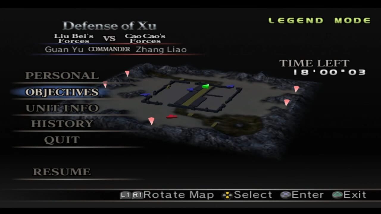 Screenshot for Dynasty Warriors 4: Xtreme Legends