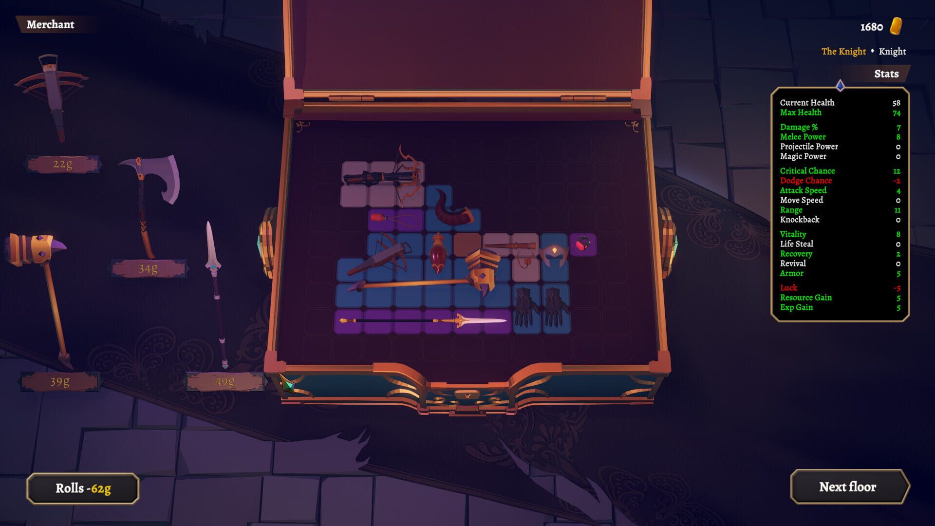 Screenshot for God of Weapons