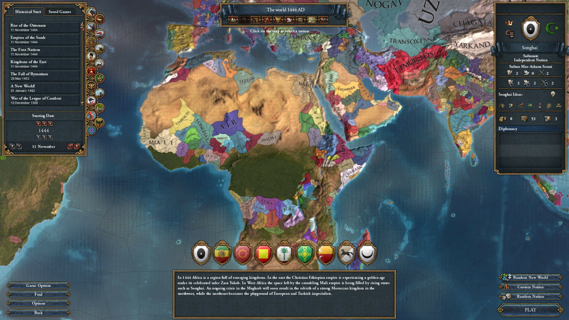 Screenshot for Immersion Pack: Europa Universalis IV - Origins