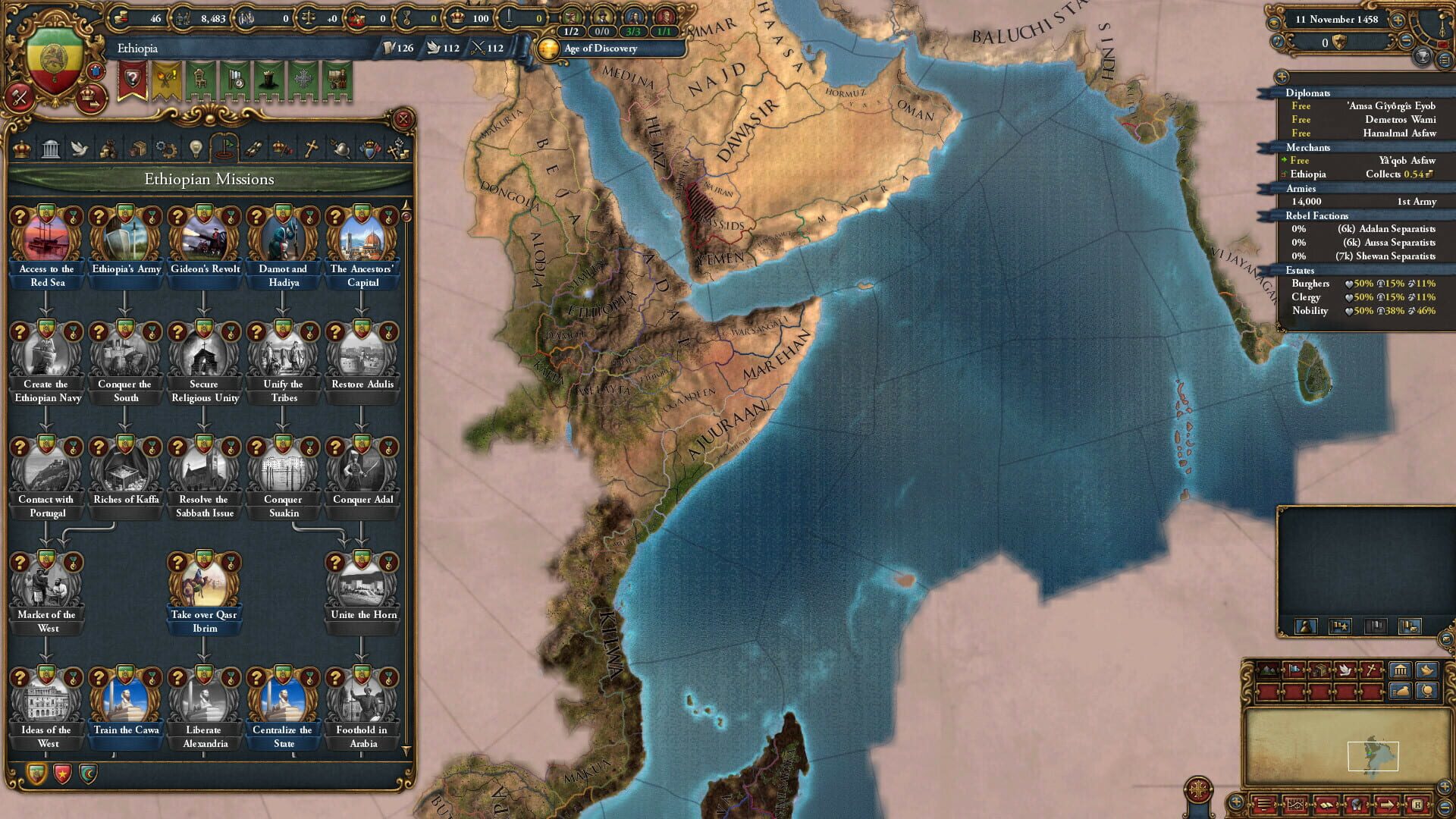 Screenshot for Immersion Pack: Europa Universalis IV - Origins