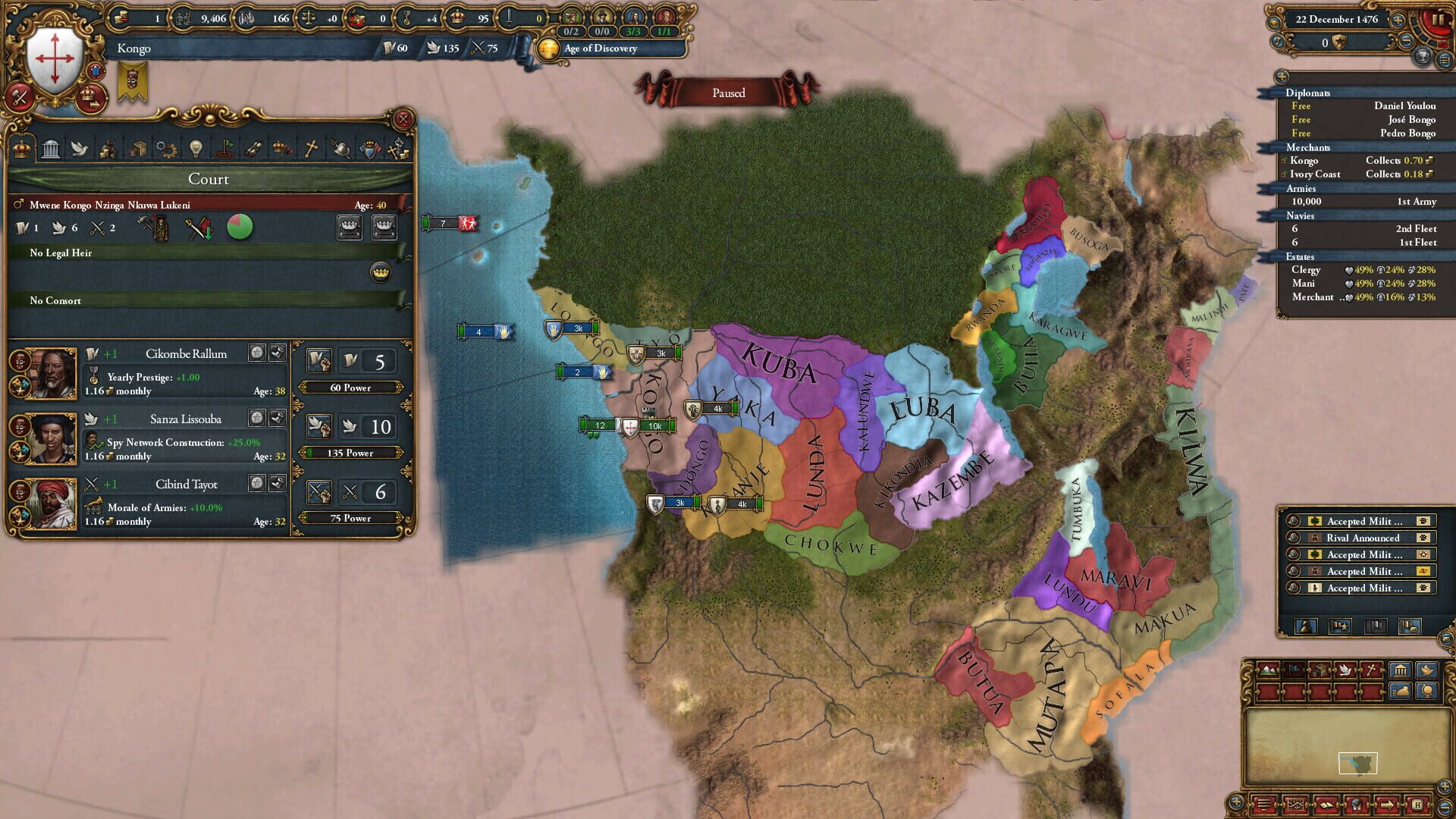 Screenshot for Immersion Pack: Europa Universalis IV - Origins