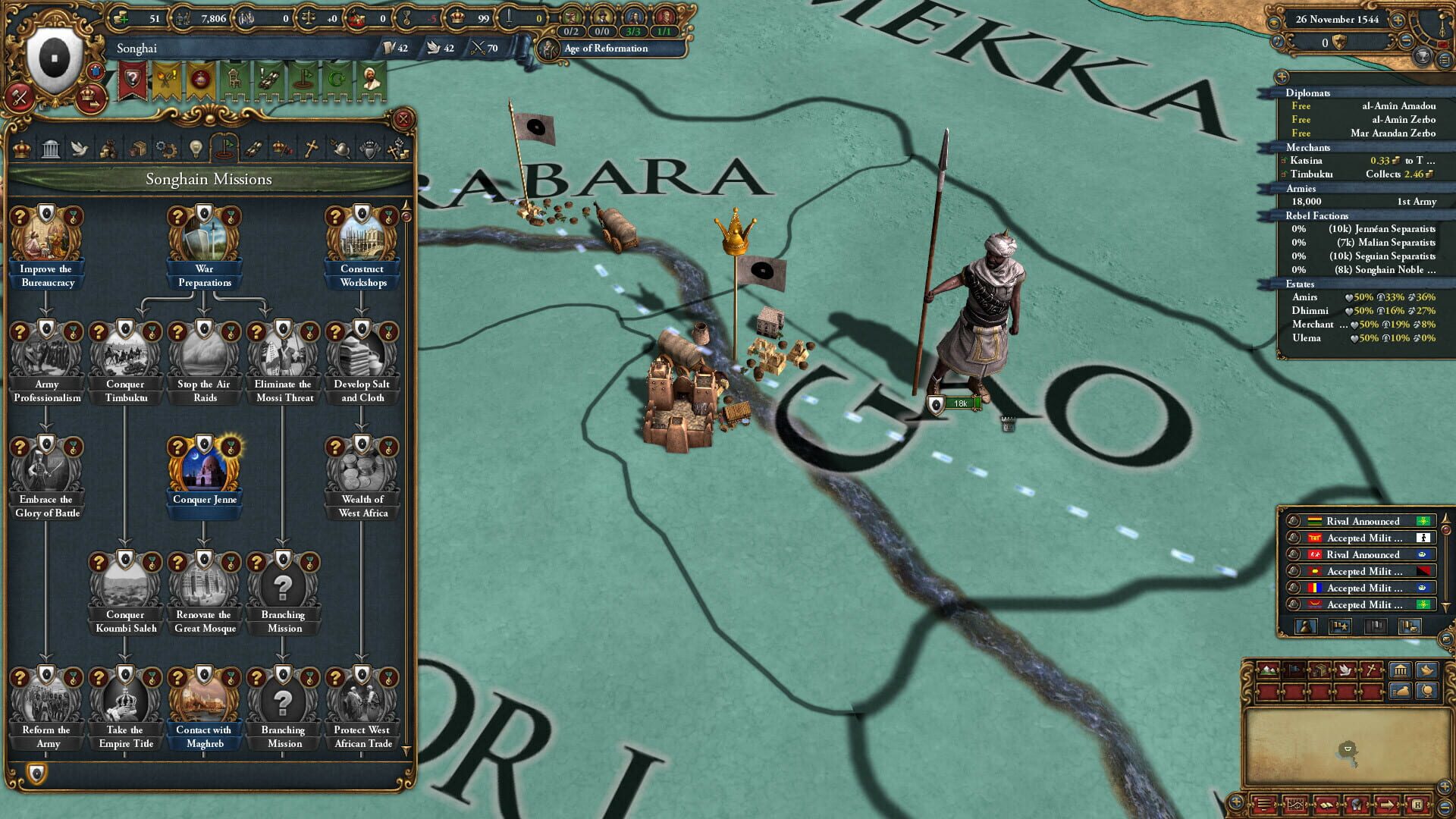 Screenshot for Immersion Pack: Europa Universalis IV - Origins