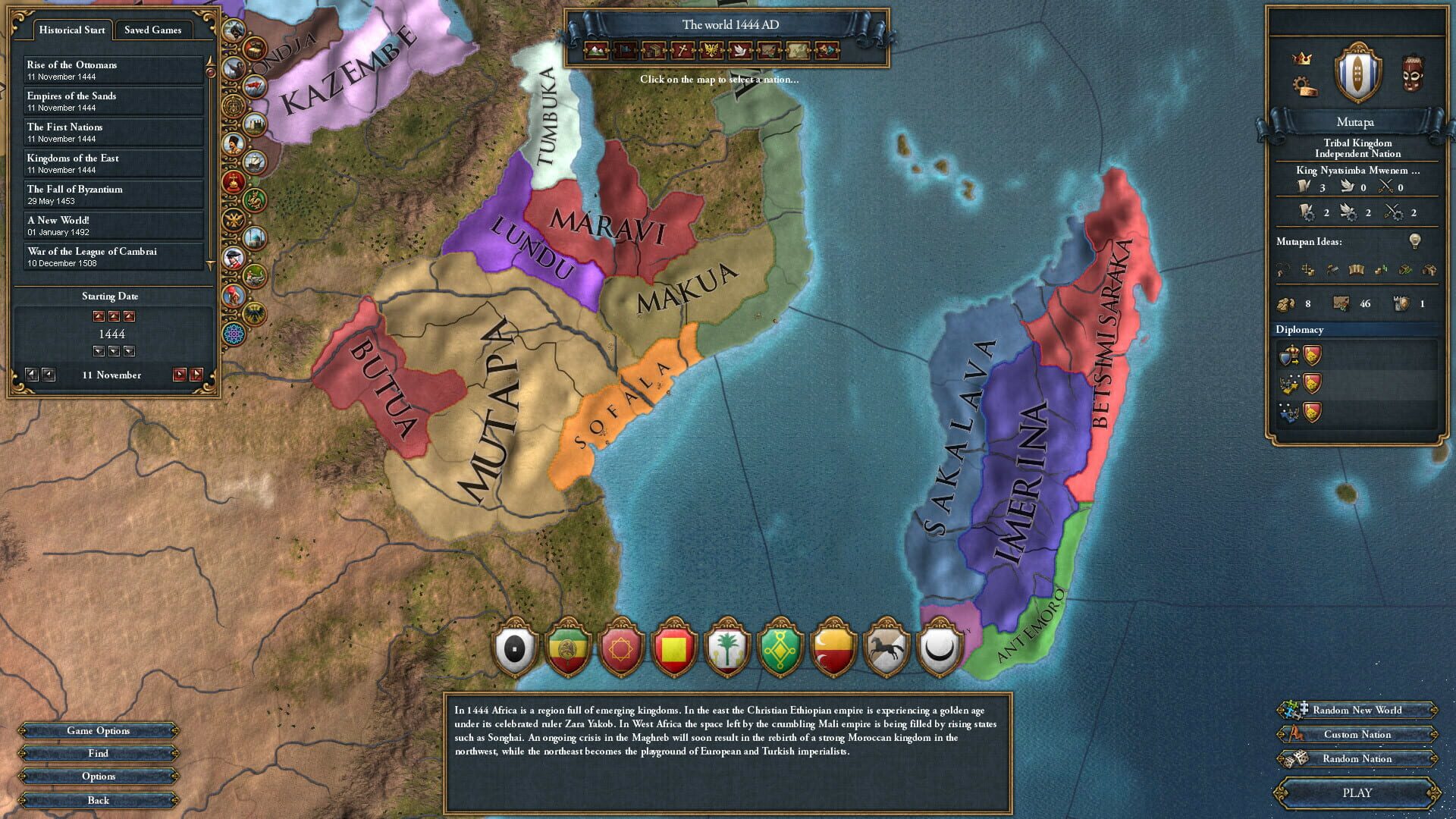 Screenshot for Immersion Pack: Europa Universalis IV - Origins