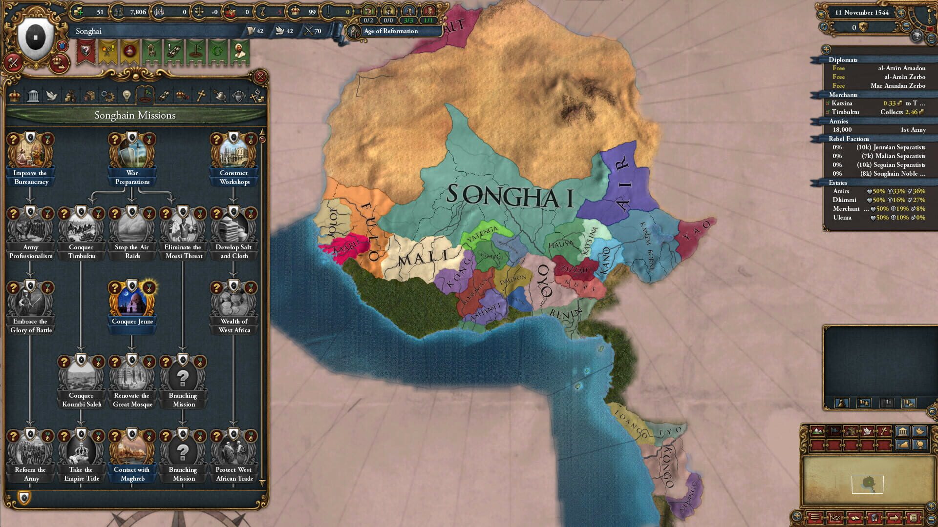 Screenshot for Immersion Pack: Europa Universalis IV - Origins