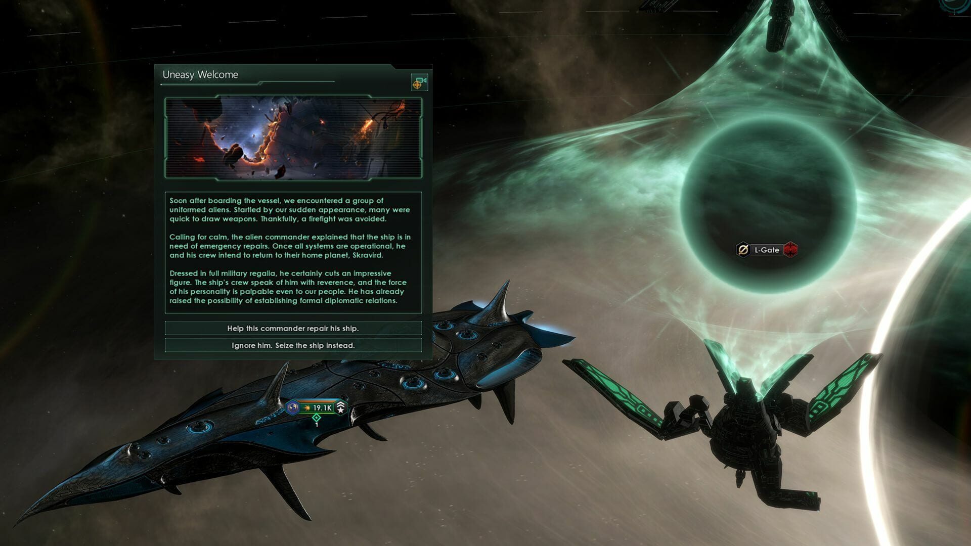 Screenshot for Stellaris: Galactic Paragons