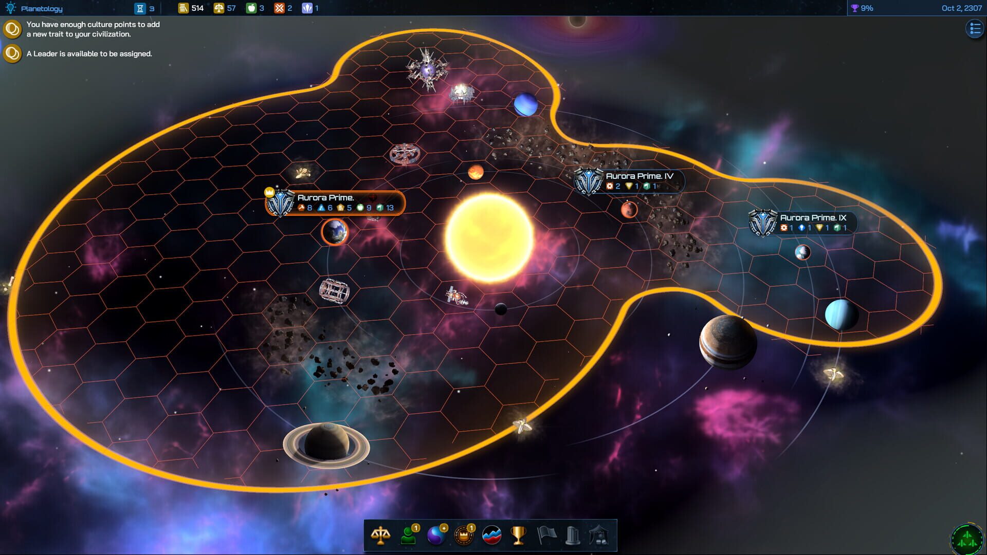 Screenshot for Galactic Civilizations IV: Supernova