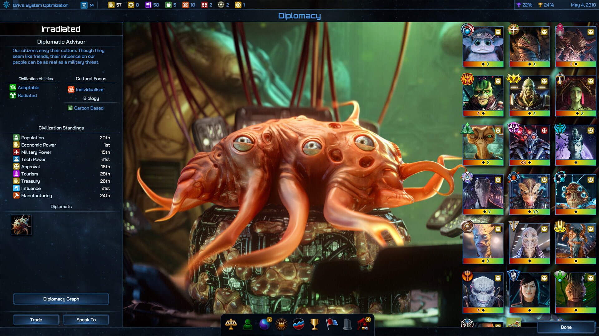 Screenshot for Galactic Civilizations IV: Supernova
