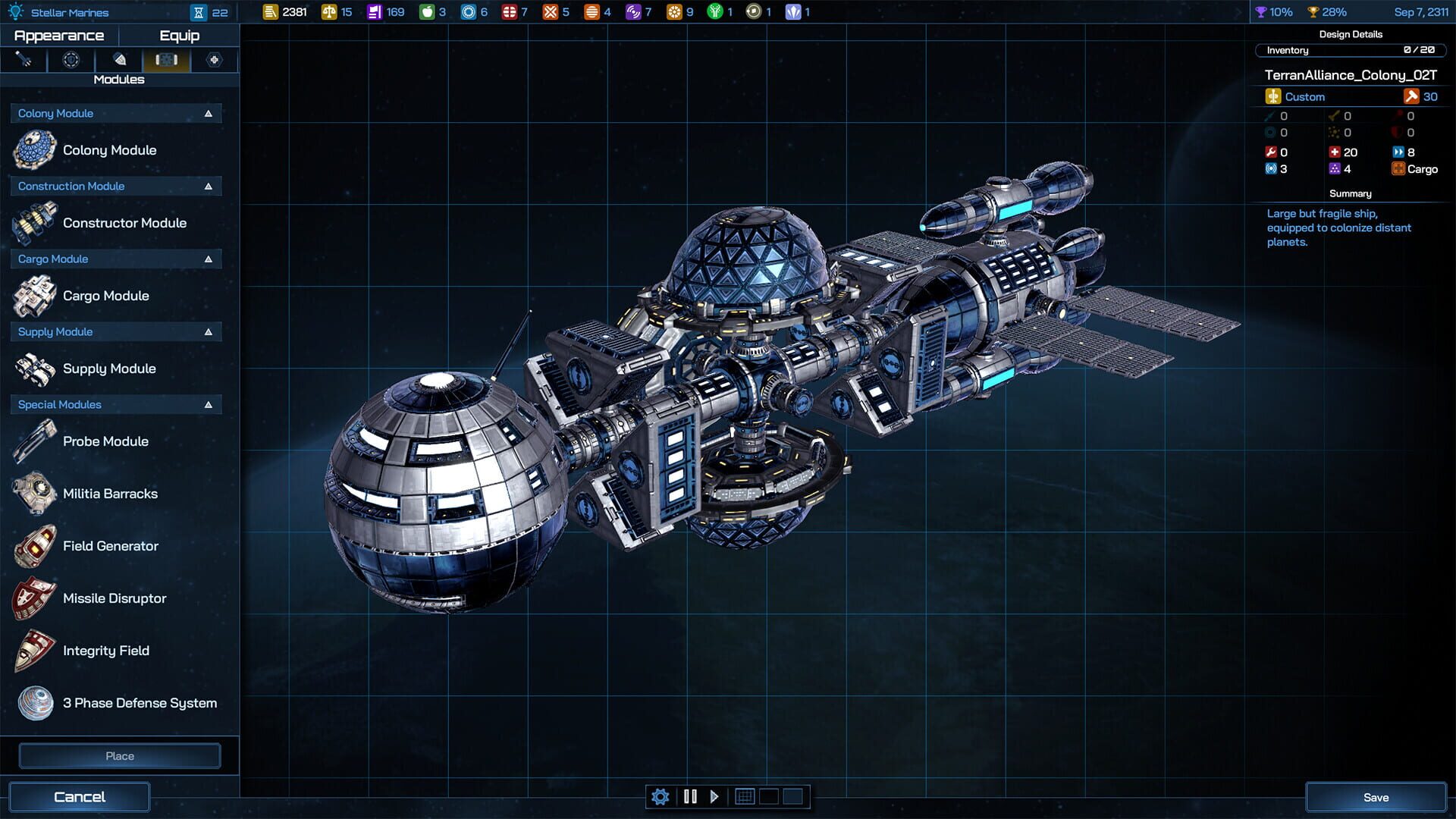 Screenshot for Galactic Civilizations IV: Supernova