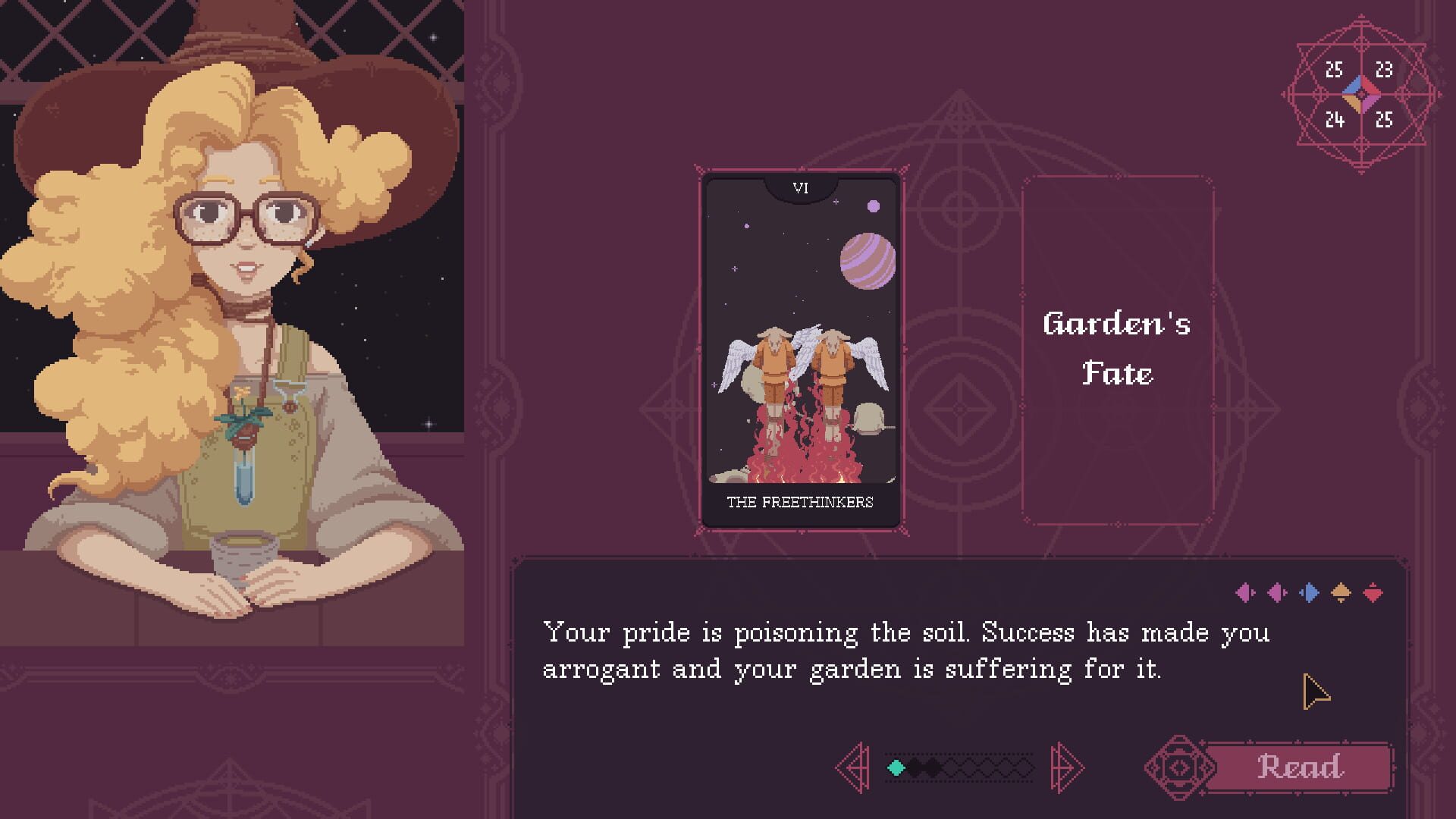Screenshot for The Cosmic Wheel Sisterhood