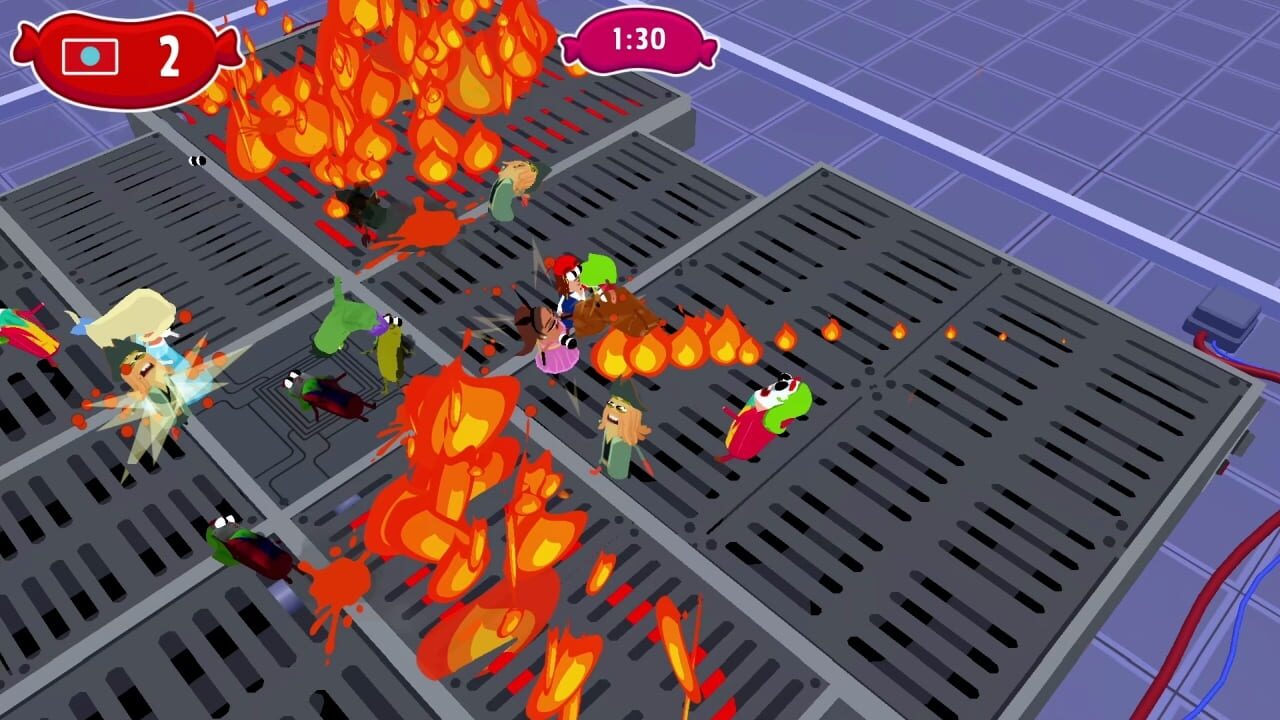 Screenshot for Sausage Wars: Burning Death