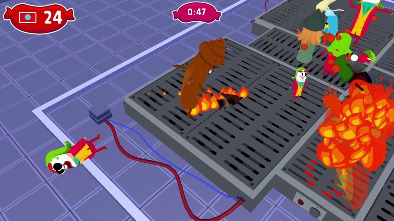 Screenshot for Sausage Wars: Burning Death