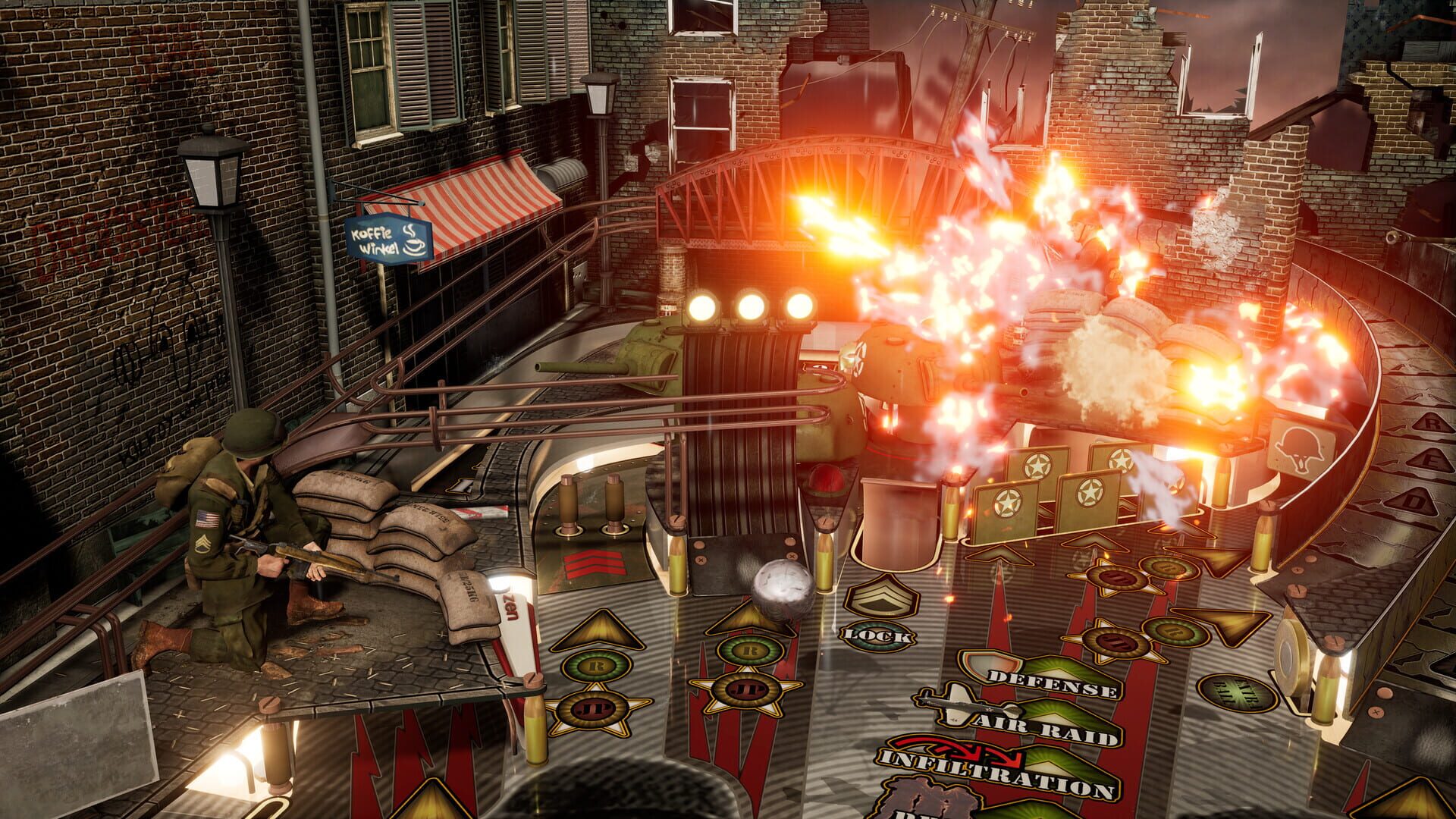 Screenshot for Pinball FX: Brothers in Arms - Win the War Pinball