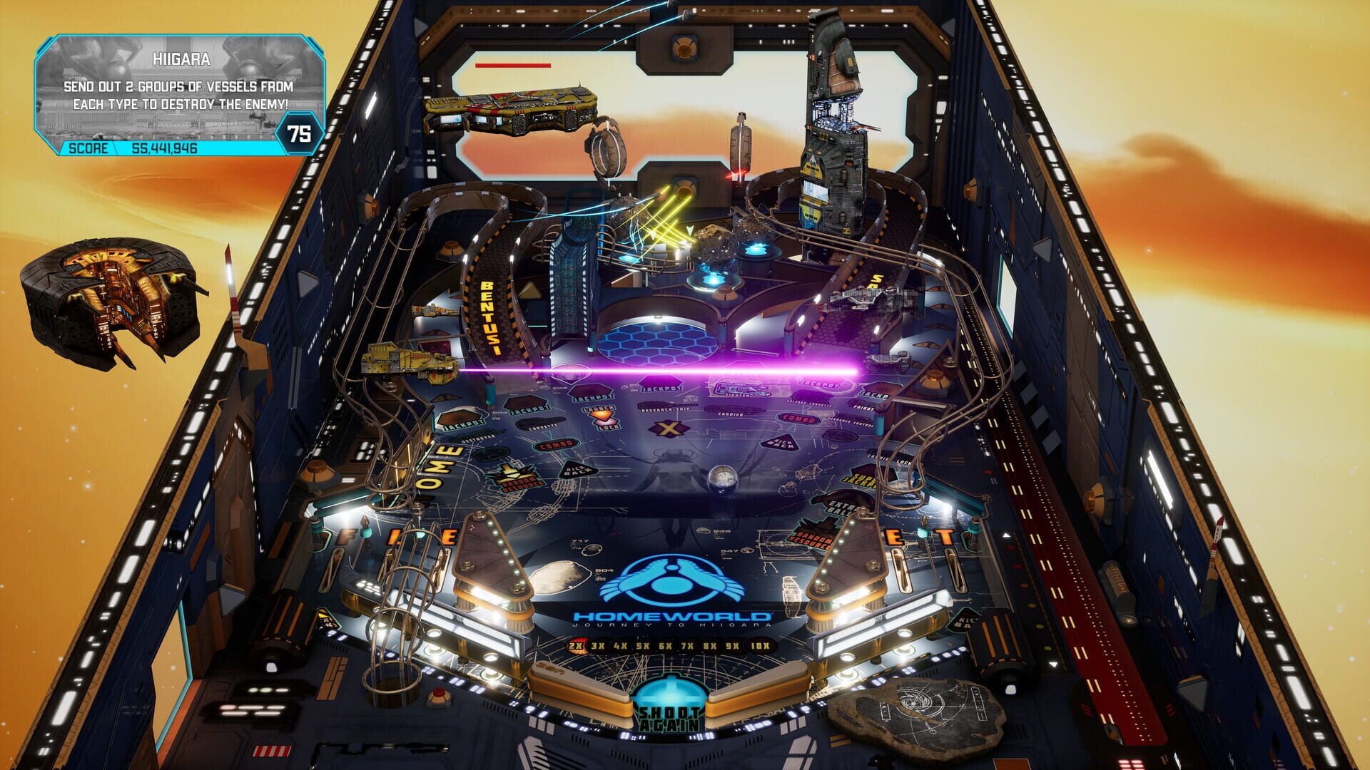 Screenshot for Pinball FX: Homeworld - Journey to Hiigara Pinball