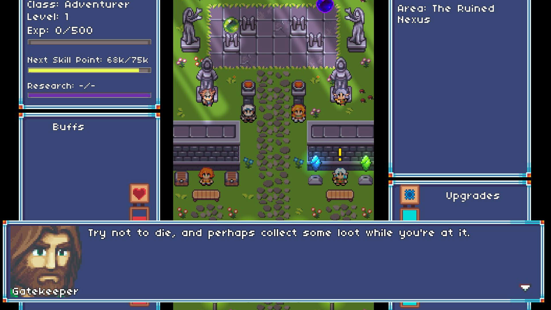 Screenshot for Don't Die, Collect Loot
