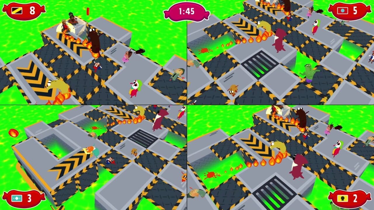 Screenshot for Sausage Wars: Trapdoor Hell