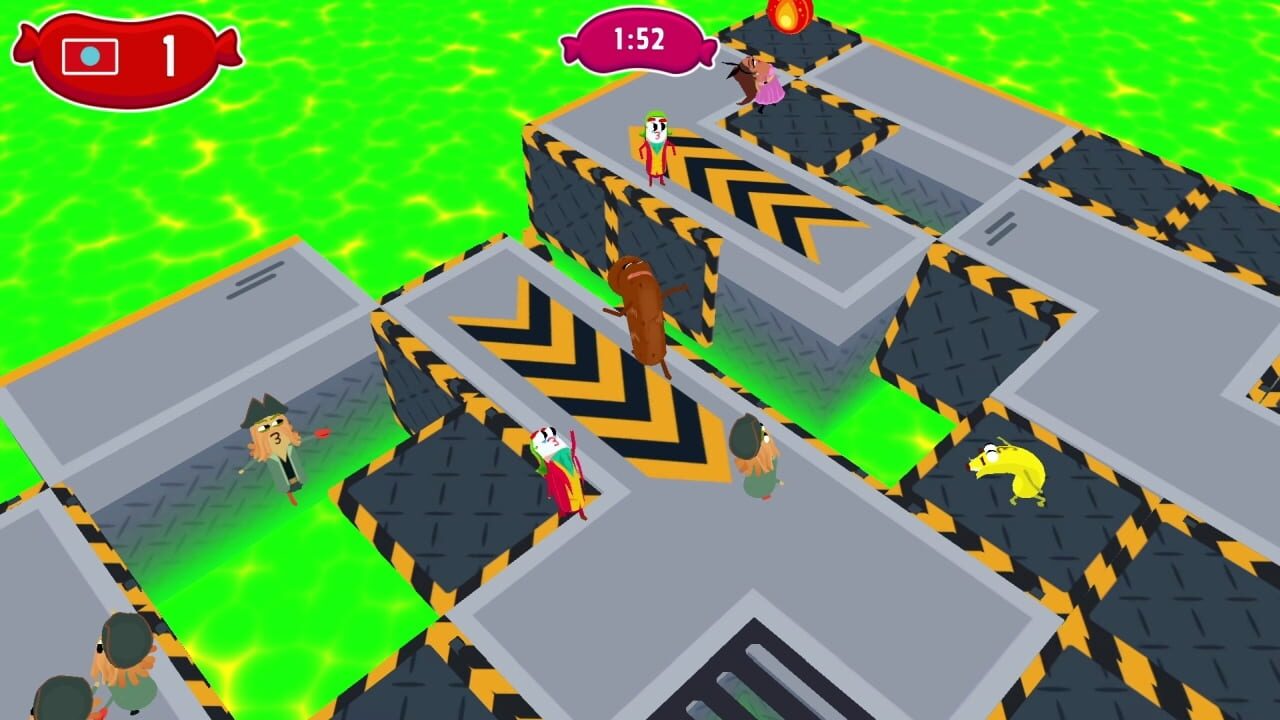 Screenshot for Sausage Wars: Trapdoor Hell