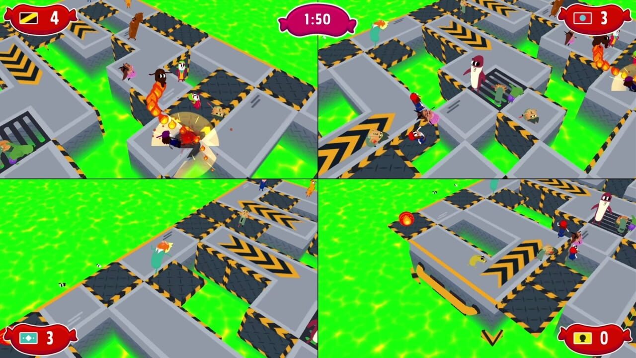 Screenshot for Sausage Wars: Trapdoor Hell