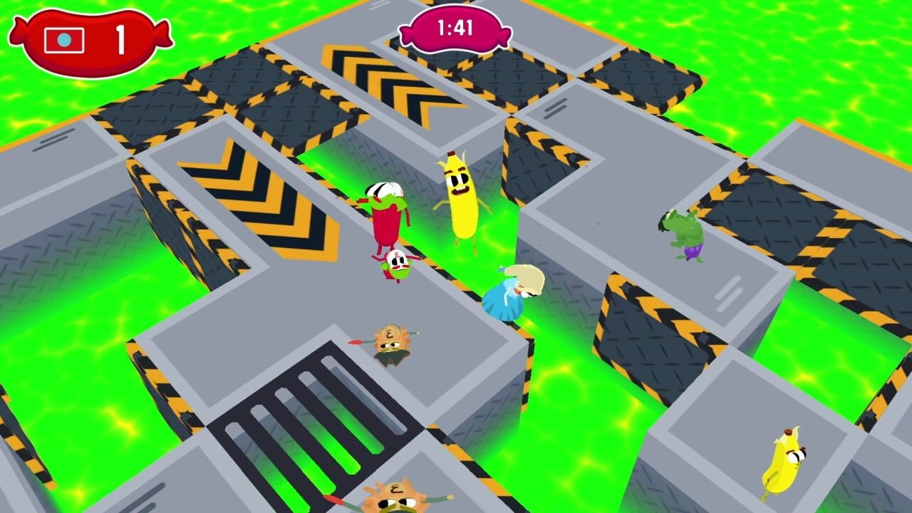 Screenshot for Sausage Wars: Trapdoor Hell