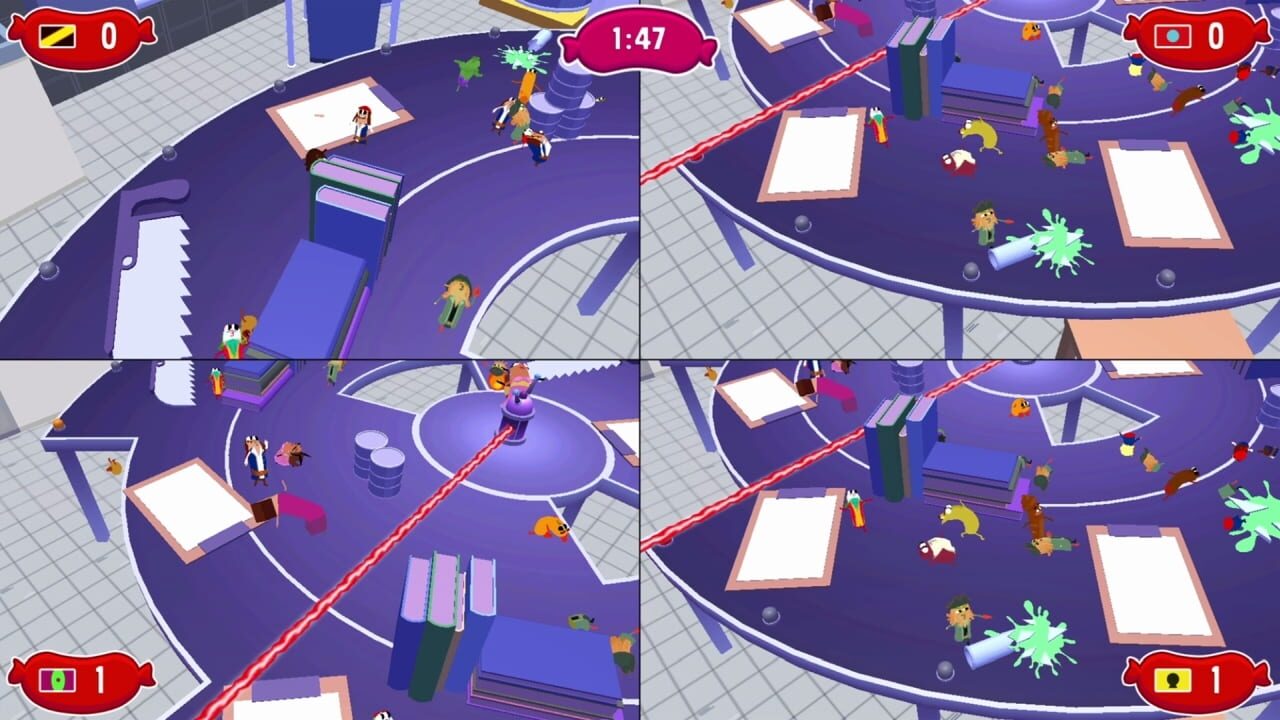 Screenshot for Sausage Wars: Laser Massacre