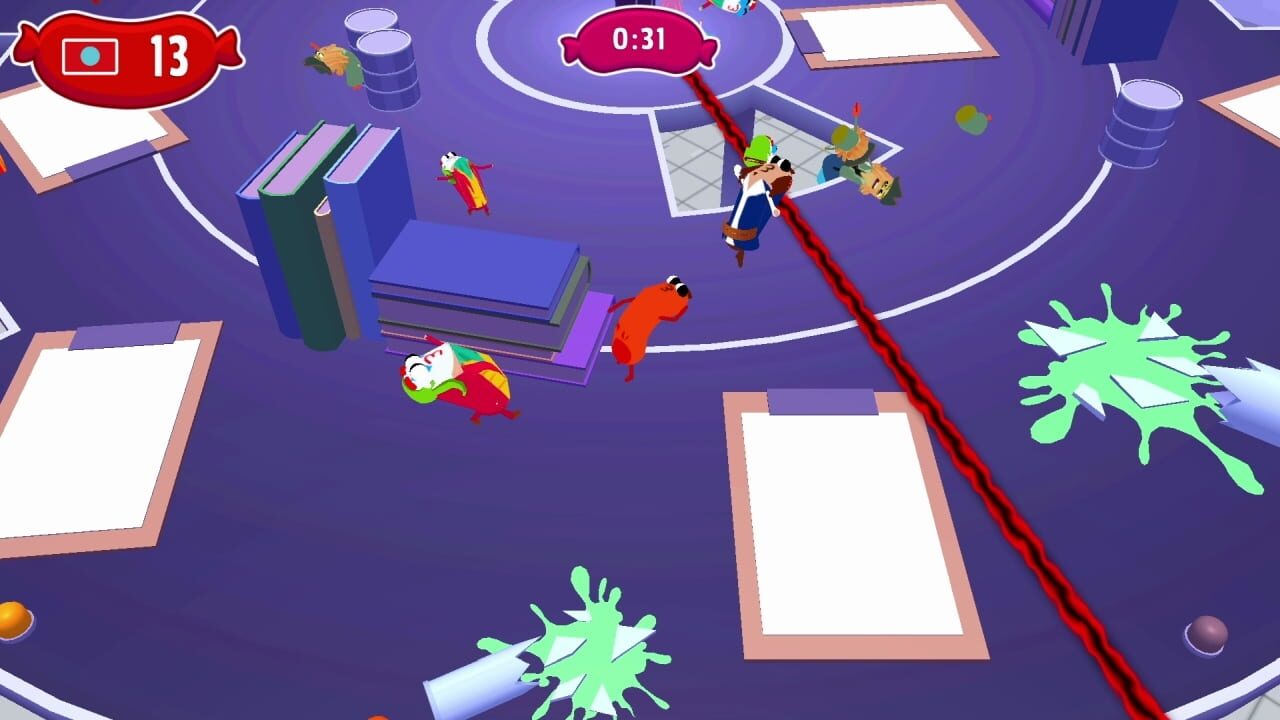 Screenshot for Sausage Wars: Laser Massacre