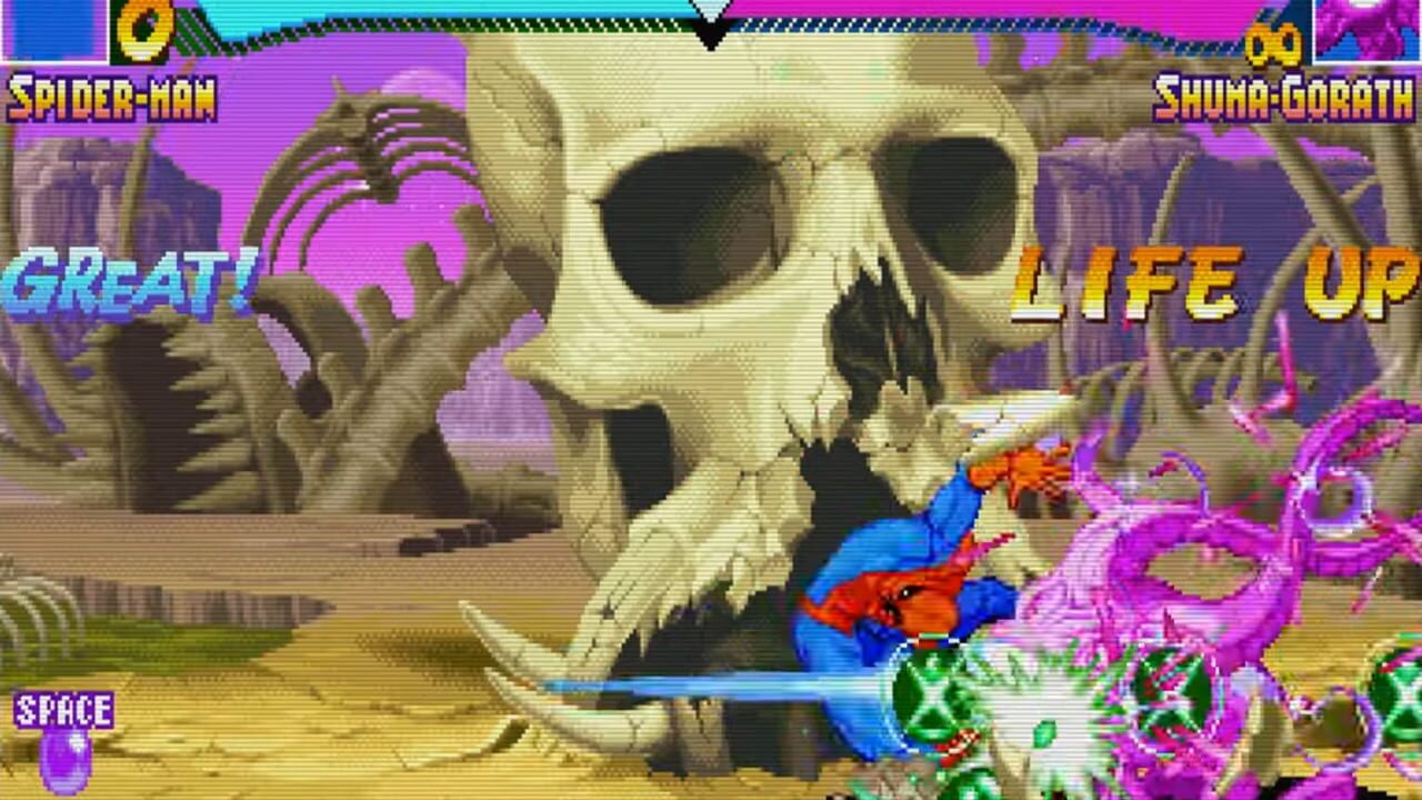 Screenshot for Marvel Super Heroes