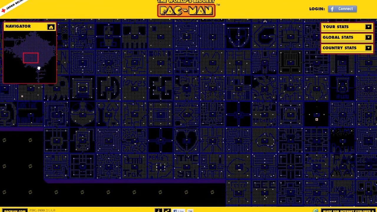 Screenshot for The World's Biggest Pac-Man