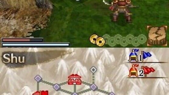 Screenshot for Dynasty Warriors DS: Fighter's Battle